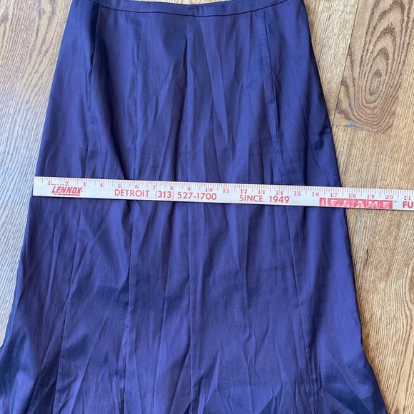 Tadashi Shoji cut #22182 style CY8777L iridescent purple skirt separate spandex - Picture 5 of 9